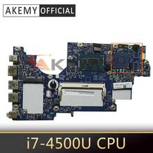Akemy placa-mãe do portátil para acer aspire S3-392 i7-4500U mainboard 12265-2 sr16z ddr3 2024 - compre barato