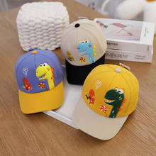 Gorra de béisbol con dibujo de dinosaurio para bebé, gorro de sol con estampado de dinosaurio, Snapback, para playa 2024 - compra barato