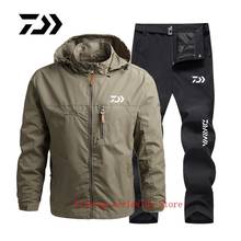 DAIWA-ropa de pesca fina a prueba de viento para exteriores, chaquetas de pesca transpirables a prueba de arañazos faciales, pantalones impermeables, novedad, verano y otoño 2024 - compra barato