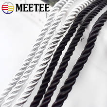 10m 4/5/6mm 3 Shares Twisted Nylon Cords DIY Craft Braided Decoration Ropes Drawstring Gift Box Wrapping Belt Accessories 2024 - buy cheap