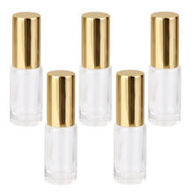 5x frascos roll-on óleos essenciais garrafas de perfume 5 ml 2024 - compre barato
