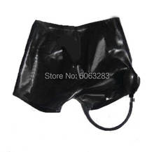 MEN LATEX BOXER UNDERWEAR WITH INFLATABLE GAG 2024 - buy cheap