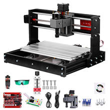 2-Polegada mini furadeira torno + versão de atualização cnc 3018 pro grbl controle diy máquina cnc 3 eixos pcb fresadora roteador de madeira 2024 - compre barato