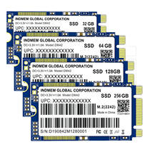 Indmem-disco rígido ssd m.2 2242, 256gb/128gb/64gb, unidade de estado sólido mlc sata hd, 2242 gb/120gb 2024 - compre barato