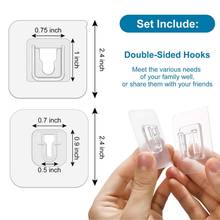 Double Sided Adhesive Wall Hooks Hanger Strong Suction Cup Sucker Storage Home Waterproof Kitchen Holder Plentiful Bathroom  HOT 2024 - buy cheap