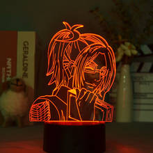 Acrylic Lamp 3d Attack on Titan Hanji Zoe Smart Phone Control Visual Light Effect Table Japanese Anime Light Halloween Festival 2024 - buy cheap