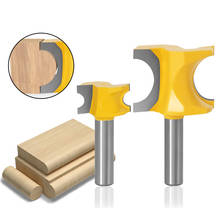 1PC 8MM Shank Milling Cutter Wood Carving Bullnose Router Bit Set C3 Carbide Tipped  Woodworking Tool Router Bits Wood Cutter 2024 - buy cheap