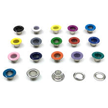 500sets 5mm Metal Eyelets 17 Colors Buttonholes buckle For DIY Leathercraft Shoes Belt Rivets Cap Bag Tags Clothing & Accessorie 2024 - buy cheap