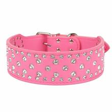 Traumdeutung Large Dogs Collars Rhinestone Accessories Pets Product Collar Personalized For Big Dog Collars Necklace greyhound 2024 - buy cheap