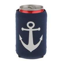 ANCHOR DESIGN NEOPRENE CAN COOLER STUBBY HOLDER BEER COSY SLEEVE WRAP PACK OF 2 2024 - buy cheap