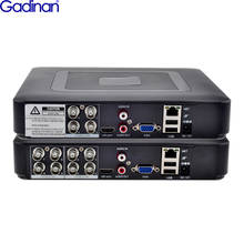 Gadinan-Mini grabador de vídeo NVR híbrido H.265X XVR, 4 canales, 8 canales, AHD, 5MP, para cámara analógica AHD, HDMI, DVR de vigilancia 2024 - compra barato