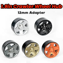 Metal Alloy 12mm Adapter 1.9in Beadlock Wheel Rims For 1:10 RC Crawler Axial SCX10 AXI03007 90046 TRX4 Redcat GEN8 TRAXXAS 2024 - buy cheap