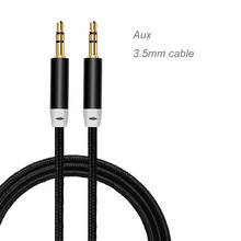 1 м аудио кабель 3,5 мм Джек 3,5 мм динамик плетеный шнур подключения к разъему Aux кабель со штыревыми соединителями на обоих концах для подключения для iPhone Samsung автомобиля 2024 - купить недорого
