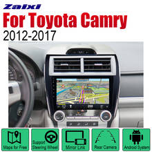 Auto Radio 2 Din Android Car Player For Toyota Camry 2012 2013 2014 2015 2016 2017 GPS Navigation Multimedia system Stereo 2024 - buy cheap