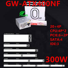 Новый ПК PSU для Great Wall бренд INTEL ATX Настольный бесшумный вентилятор-бесплатный компьютер источник питания 300 Вт источник питания GW-ATX400NF 2024 - купить недорого