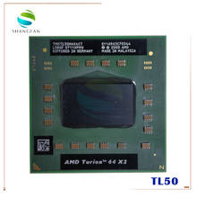 Процессор AMD Turion 64 X2 Mobile technology TL-50 TL 50 TL50 1,6 GHz двухъядерный процессор с двумя нитями TMDTL50HAX4CT Socket S1 2024 - купить недорого