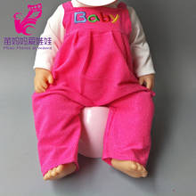 Rompers Clothes for 43cm  Baby Doll born baby dolls wear set 18 inch doll outfits play doll girls 2024 - buy cheap