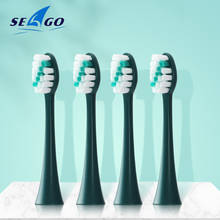 SEAGO 4PCS/LOT Original Toothbrush Replacement Heads for SG972/S2/S5/E6 Electric Brush Heads Top Quality Spared Nozzles SG851 2024 - buy cheap