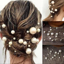 20 Pcs Pearl Hair Pins Wedding Hair Accessories Hair Clip for Women Sticks Head Jewelry Bridal Headpiece Hairpin Igirl Girls Kid 2024 - buy cheap