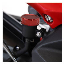  Motorcycle CNC Aluminum Rear Brake Fluid Reservoir Cover Cap For 1050 1200 EXPLORER 800 XC XCX XR XRX 2024 - buy cheap