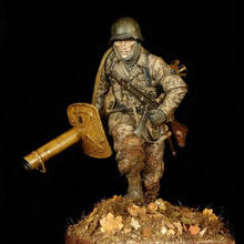 1/16 Scale Unpainted Resin Figure Grenadier GK figure 2024 - buy cheap