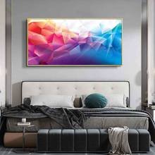 Nordic abstract oil painting rainbow vortex art canvas painting living room corridor office home decoration mural 2024 - buy cheap