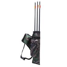 Mounchain 3 Tube Quiver Camouflage Archery Quiver For Archery Arrows Holder Bag With Adjustable Strap Hunting Accessories 2024 - buy cheap