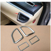 ABS Air Conditioning AC Vents Frame Cover Trim Dashboard Air Outlet Decoration 4PCS/SET For Toyota Corolla 2014 2015 2016 2024 - buy cheap