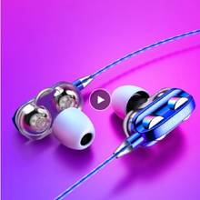 3.5mm Stereo Wired Earphone High Bass Stereo In-Ear Earphones Earbuds Sport For Samsung Xiaomi Line Length 1.2m Portable Audio 2024 - buy cheap