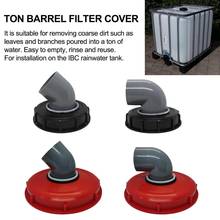 IBC Ton Barrel Cover Cap With Plastic Cover With Venting Ton Barrel Plastic Cover Double Hole Tote Tank Lid Breath Cover Fitting 2024 - buy cheap