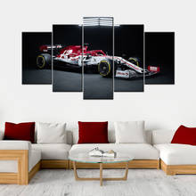 5 Pieces Posters Alfa Romeo C39 F1 Racing Cars Wall Art Pictures Home Decor Modular Canvas HD Paintings Living Room Decoration 2024 - buy cheap