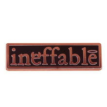 Good Omens Inspired Ineffable enamel Pin Cool Aesthetic Brooch Jewelry Gift 2024 - buy cheap