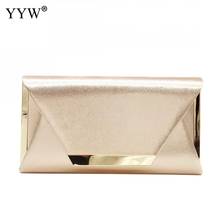 Champagne Envelope Bag Women Clutch Solid Party Evening Bags With Sling Crossbody Bags Ladies Wedding Purse 2019 Sac A Main 2024 - buy cheap