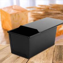250/450/750/1000 г прямоугольная антипригарная коробка для тостов из углеродистой стали сковорода для хлеба коробка для тостов Форма с крышкой инструмент для выпечки 2024 - купить недорого