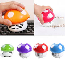 Dust Collector Vacuum Cleaner Cartoon Mushroom Portable Sweeper Kitchen Desktop Keyboard Furniture Mini Cleaning Helper 2024 - buy cheap