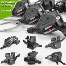New MTB Mountain Bike Shifters 3s 7s 8s 9s 10s Shifter Trigger Set Rapidfire Bicycle 21/24/27/30 Speed Shifters w/ Inner Cables 2024 - buy cheap