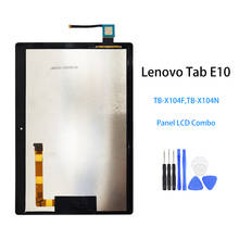 Pantalla LCD de 10,1 pulgadas y montaje de digitalizador de pantalla táctil para Lenovo Tab E10, Panel de TB-X104F, Combo LCD 2024 - compra barato