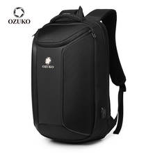 Ozuko mochila masculina multifuncional, mochila anti roubo para laptop 15.6 polegadas à prova d'água, à prova d'água 2024 - compre barato