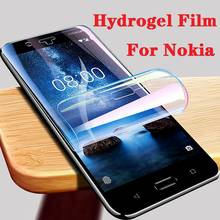 Película de hidrogel para Nokia X3/3,1 plus 7,1 5 6 5,1 Plus X7 X5 3,1 2,1 3 2018 8, Protector de pantalla de cubierta completa para Nokia 6 X6 2018 2024 - compra barato