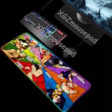 XGZ a RGB animated mouse pad player large LED backlight mouse pad USB keyboard colorful desktop mouse pad PC Laptop desktop pad 2024 - buy cheap