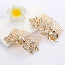 Fashion Tree Leaf Hair Clip Comb Hair Accessories Wedding Metal Women Hairpin Hair Combs Hair Accessories Styling Tools Parts 2024 - buy cheap