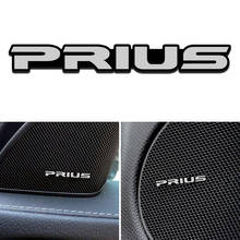 4 шт. модификация для Toyota Prius auris hilux Corolla Camry алюминиевые аудио декоративные наклейки модифицированные Аксессуары Украшение 2024 - купить недорого
