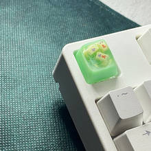 Keycap Personality Creative Mechanical Keyboard Keycaps Resin Handmade Customized Translucent OEM R4 height ESC key caps Gifts 2024 - buy cheap