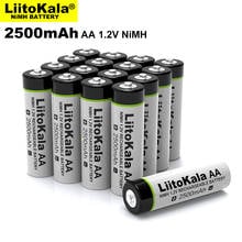 Liitokala 1.2V AA 2500mAh Ni-MH Rechargeable battery aa for Temperature gun remote control mouse toy batteries 2024 - buy cheap