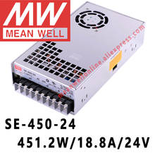 Mean Well-fuente de alimentación conmutada de salida única, serie SE-450, 450W, 3,3 V/5V/12V/15V/24V/36/48V CC, tienda en línea Mean Well 2024 - compra barato