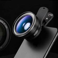 Fish Eye Lens Wide Angle Macro Fisheye Lens Zoom For iphone 7 8 plus XS MAX X Mobile Phone Camera Lens Kit de pez para movil 2024 - buy cheap