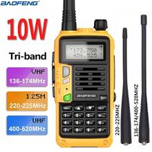Baofeng UV-S9 Plus 10W Tri-Band 136-174/220-225/400-520MHz High Power Amateur Ham Portable CB Radio Comunicador Transmitter 2024 - buy cheap