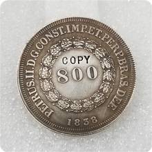 1838 Brazil 800 Reis  COPY COIN 2024 - buy cheap