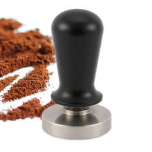 Compactador de café de acero inoxidable, martillo de polvo prensado de café, prensa de polvo de tela constante, accesorios de café, 51/53/58mm 2024 - compra barato