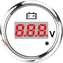 8-32V Digital Voltage Gauge New Car Boat Voltmeter Volt Meter Gauges With Backlight Fit For Motorcycle Yacht Marine 12V/24V 2024 - buy cheap